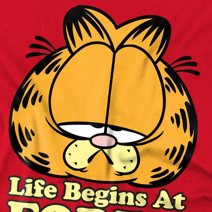 Immagine prodotto Garfield Life Begins At Forty Maglietta Uomo (3XL)