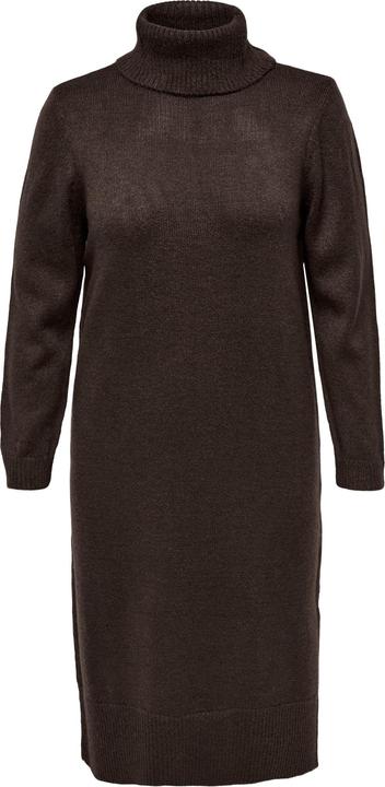 Only Curvy High Neck Strickkleid