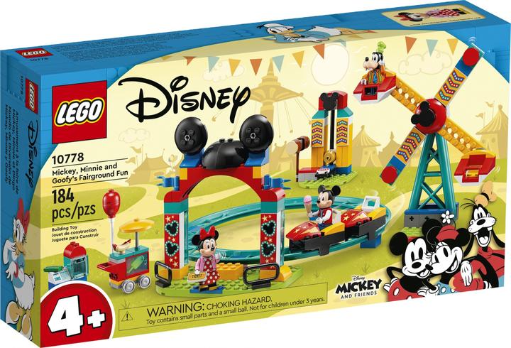 Image du produit LEGO Disney End-Of-Live Set Micky, Minnie und Goofy - 10778 NEU! Teile 184x (10778)
