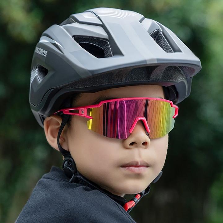 Actual product image Rockbros Other goods Kids Cycling Glasses, Polarized, UV Protection, Children's - White (Polarised glass)