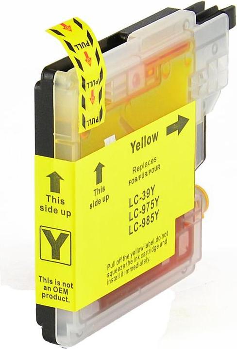Actual product image Hermex Alternative ink cartridge to Brother LC-985 CMYK (M, Y, C, FC)