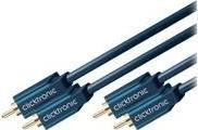 Produktbild clicktronic Stereo-Audiokabel (3 m, Cinch)