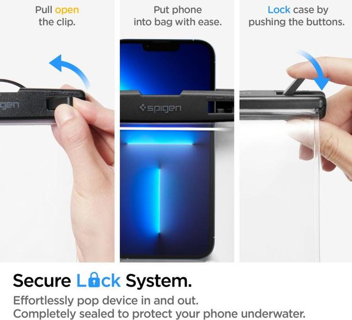Immagine prodotto Spigen A601 CASO UNIVERSALE IMPERMEABILE CRISTALLO CHIARO (Universale)