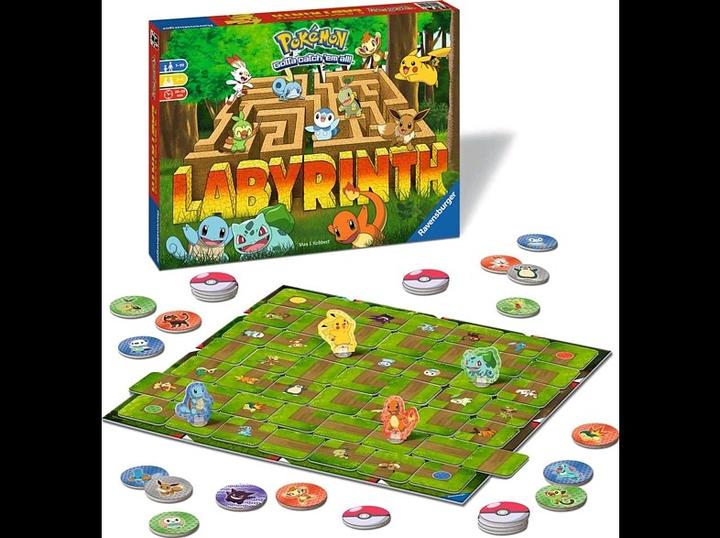 Image du produit Ravensburger Labyrinthe Pokémon (Allemand, Français, Néerlandais, Italien, Portugais, Anglais)