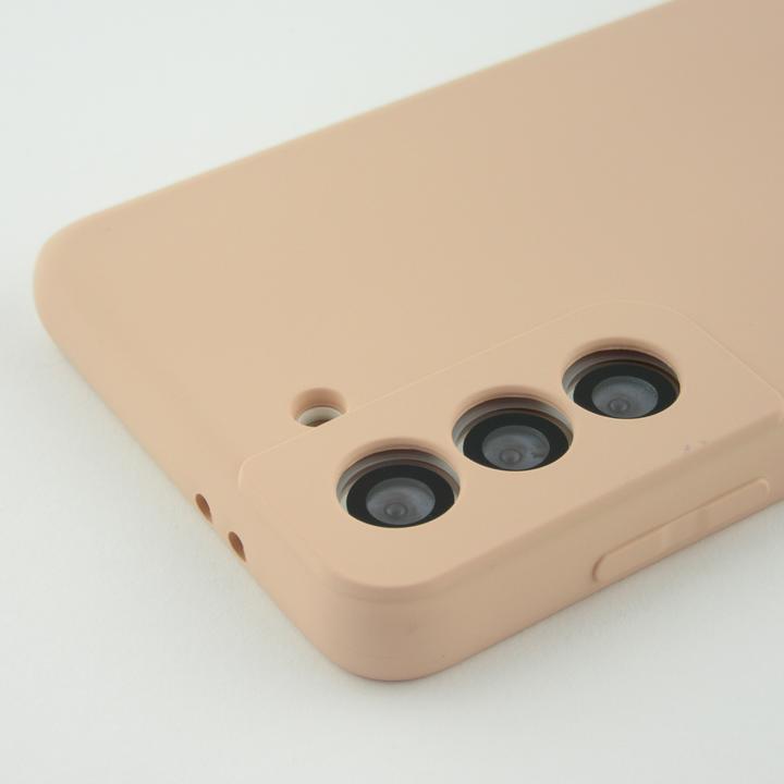 Actual product image PhoneLook Coque Soft Touch rose pâle (Samsung Galaxy S21 FE 5G)