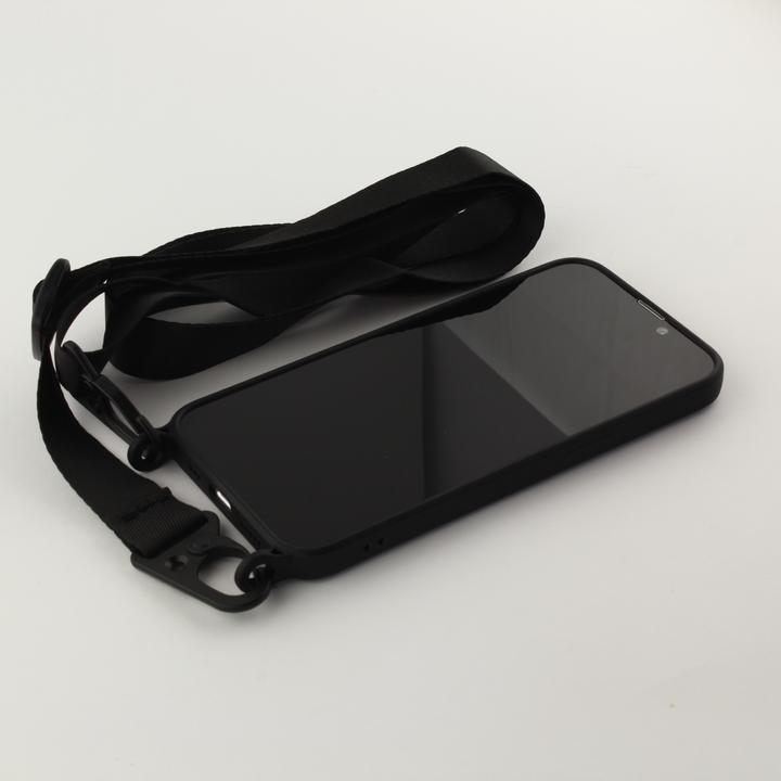 Produktbild PhoneLook Hülle Silikon mit Kordel und Haken (Apple iPhone 13 mini)