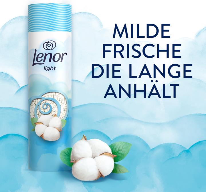Actual product image Lenor Light Frische Baumwollblüte (22 Washing cycles, Pearls)