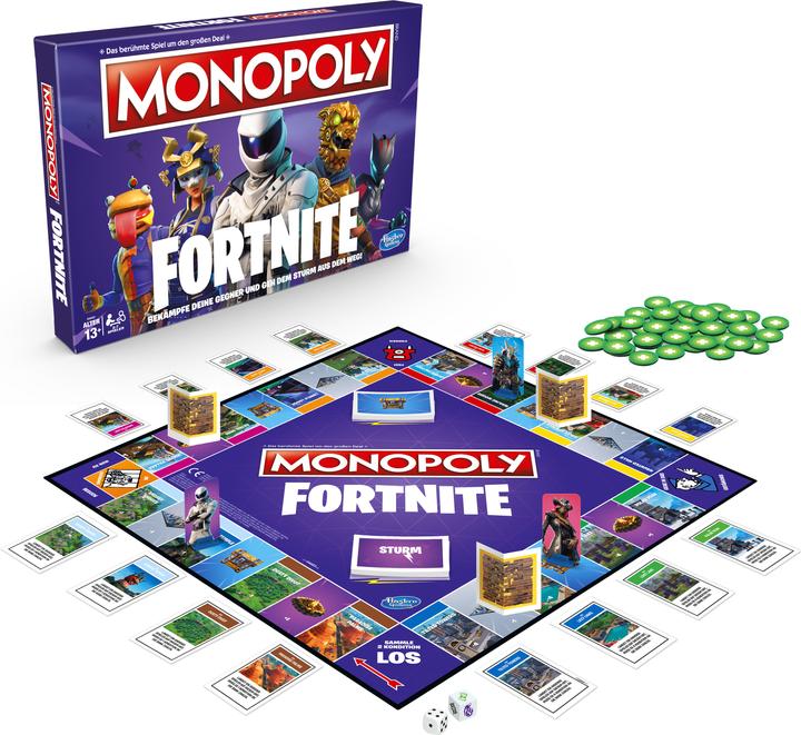 Produktbild Hasbro Gaming Monopoly Fortnite (Deutsch)