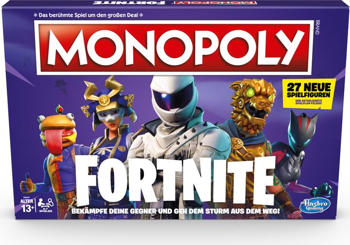 Produktbild Hasbro Gaming Monopoly Fortnite (Deutsch)