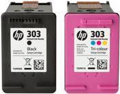 Actual product image HP 303 (M, Y, C)