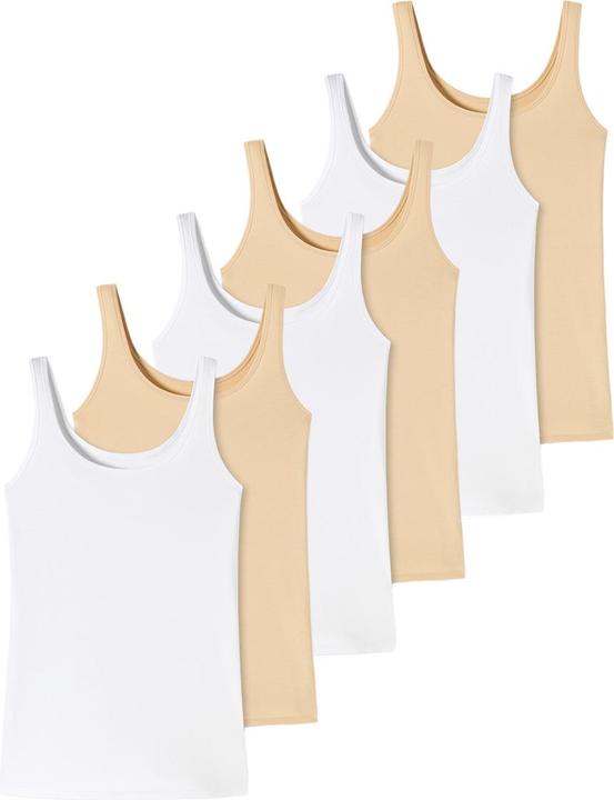 Image du produit Uncover by Schiesser Pack de 6 maillots de corps / tops en coton (XXL)