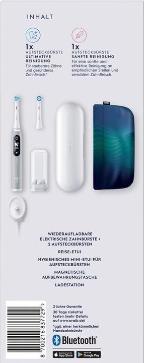 Produktbild Oral-B Elektrische Zahnbürste iO Series6 Grey Opal (Oszillierende Zahnbürste)