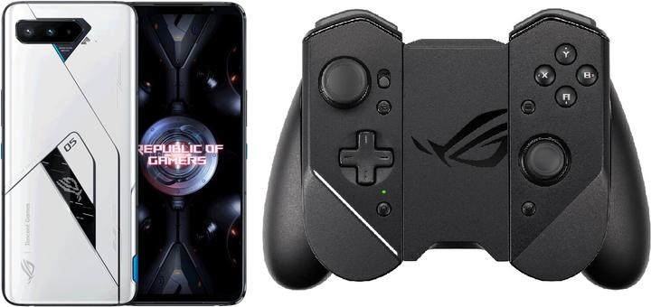 Actual product image ASUS ROG Phone 5 Ultimate + Kunai Gamepad