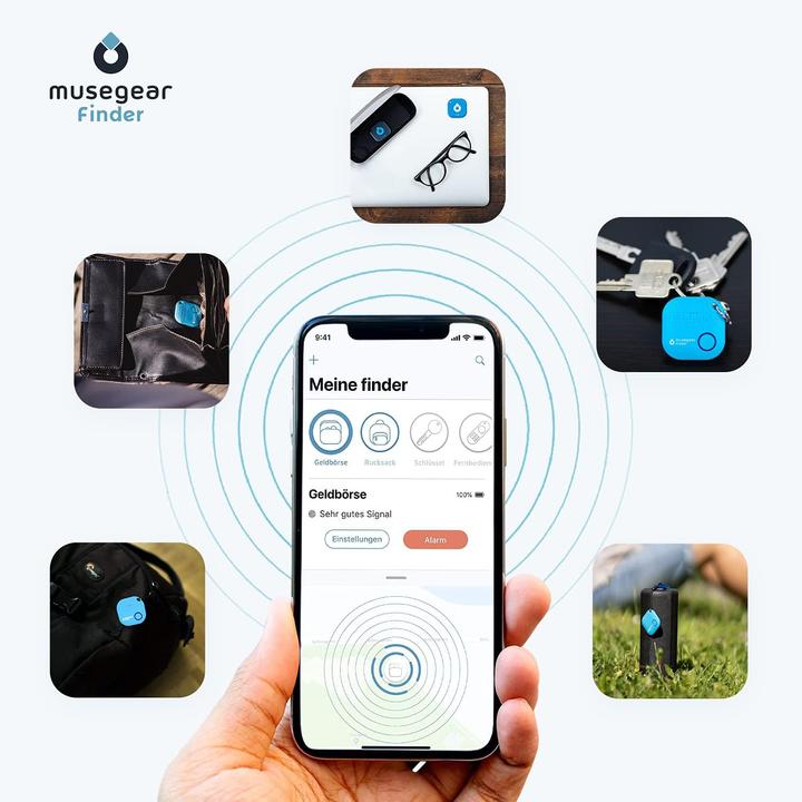 Image du produit Musegear finder 2 - bleu foncé (iOS, Android)