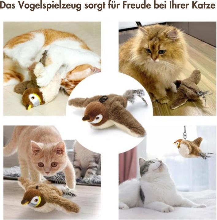 Produktbild Suba Elektrisches Vogelspielzeug (Katzenminzespielzeug)