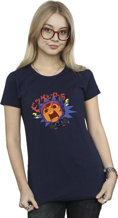Produktbild Disney Big Hero 6 Baymax Hiro Angry Manga TShirt (L)