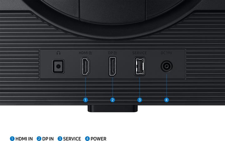 Actual product image Samsung Odyssey G5 - G50D (2560 x 1440 pixels, 27")