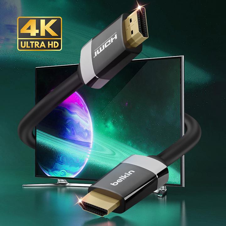 Produktbild Belkin High Speed HDMI 2m HDMI-Kabel HDMI Typ A (Standard) Schwarz (2 m, HDMI)