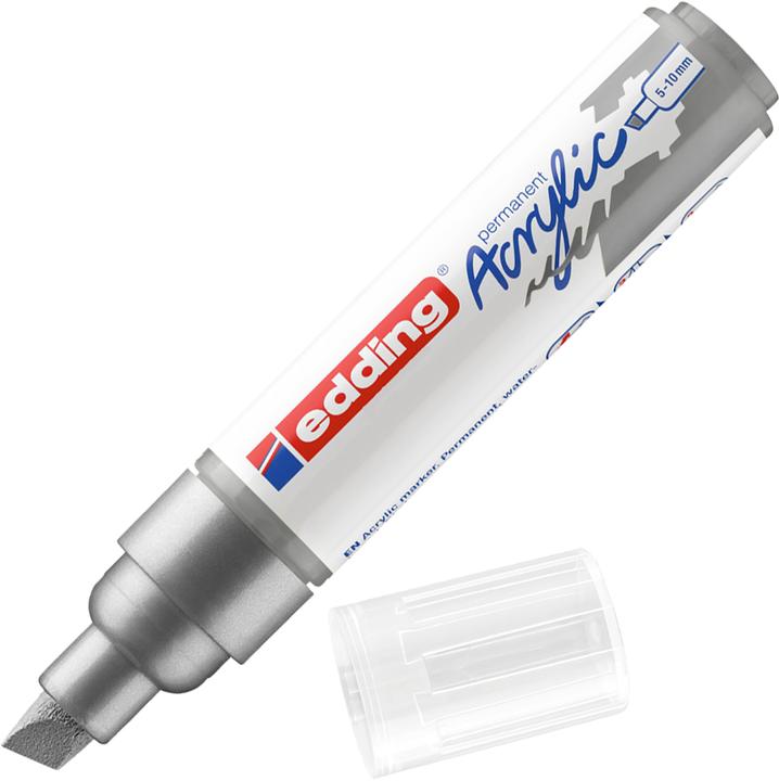 Produktbild Edding Acrylmarker 5000 Breit (Silber, 10 mm, 1 x)