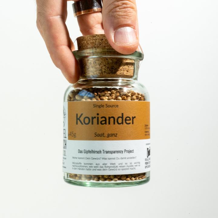 Produktbild Gipfelhirsch Koriander, ganz (45 g)