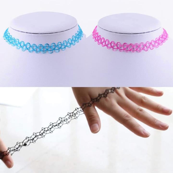 Image du produit Cbx 12 pièces de colliers de tatouage élastique fil de poisson