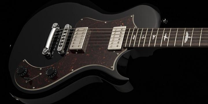 Actual product image PRS SE Starla Stoptail - Black (Electric guitar, Rosewood, mahogany)