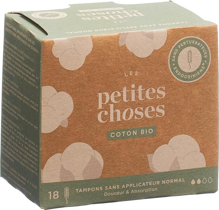 Les Petites Choses Tampons normal Bio (18 x, Normal)