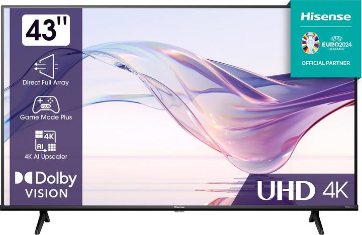 Actual product image Hisense TV 43A6K (43", LED, 4K, 2022)