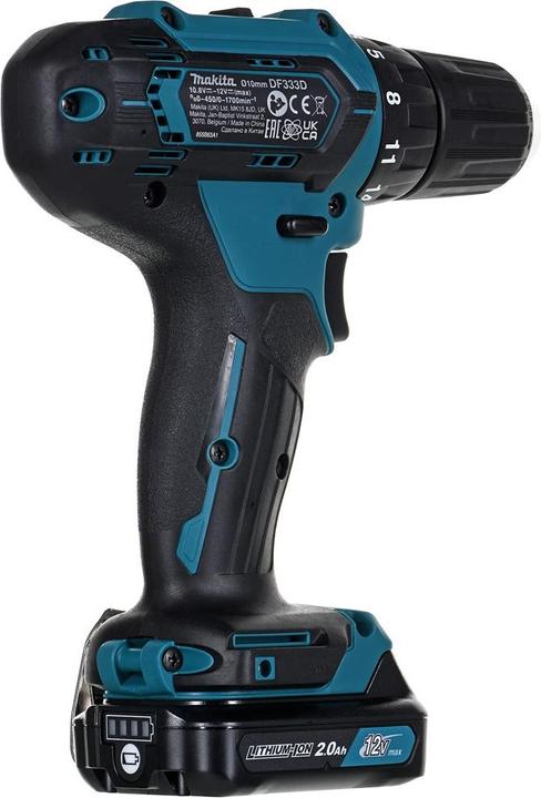 Immagine prodotto Makita Trapano avvitatore a batteria DF333DWAE 10.8V 2x2.0Ah (Batteria ricaricabile)