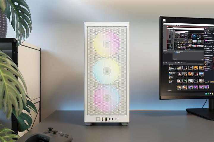 Actual product image Corsair iCUE 2000D RGB Airflow (Mini-ITX)