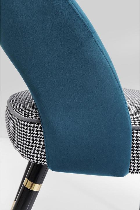 Actual product image Kare Design Stuhl Samantha Petrol