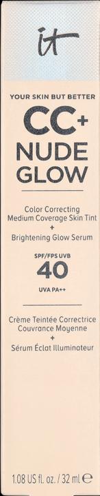 Produktbild It Cosmetics CC NUDE GLOW lightweight foundation glow serum SPF40 fair light 32 ml
