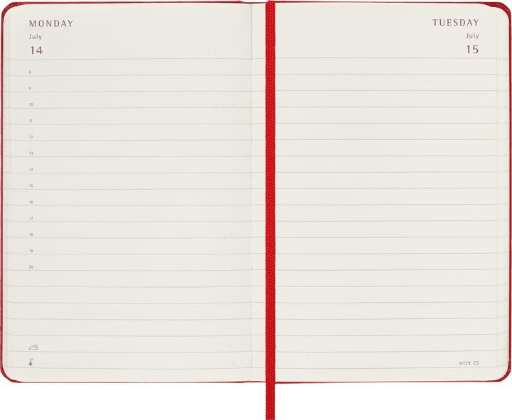 Image du produit Moleskine Agenda journalier (A6, De poche, Anglais)