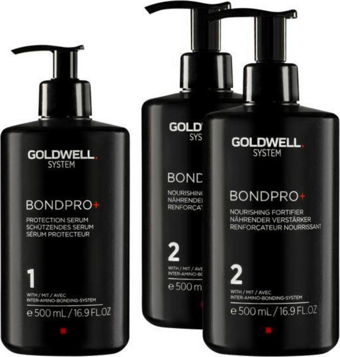 Image du produit Goldwell Système BondPro+ 3 x 500 ml (Set soin capillaire)