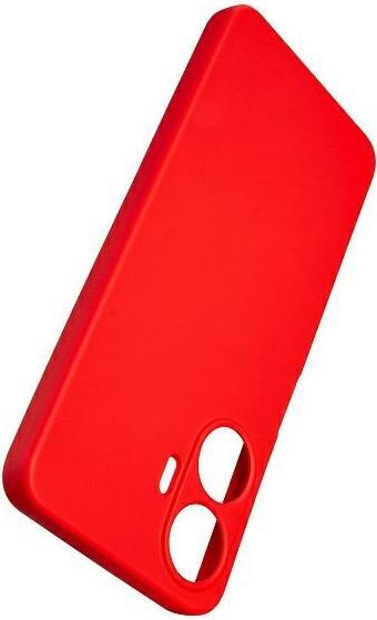 Actual product image Beline Case Silicone Realme C55 czerwony /red (Realme C55)