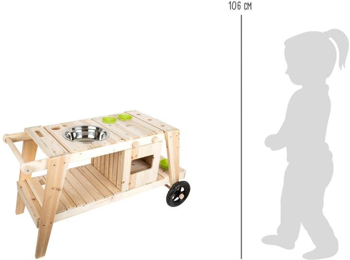 Actual product image small foot Mud Kitchen