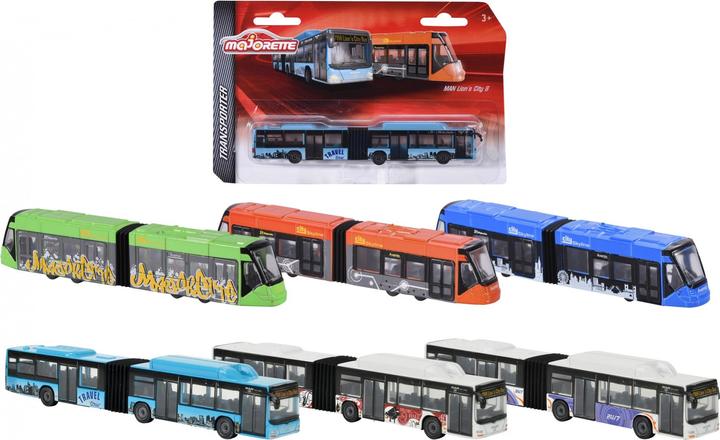 Image du produit Majorette Man City Bus et Siemens Avenio Tram