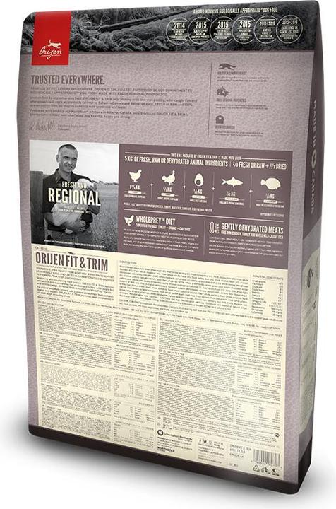 Produktbild Orijen Fit und Trim (Adult, 1 Stk., 2000 g)