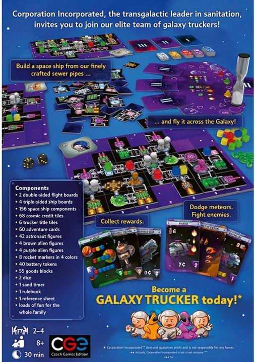 Produktbild Czech games edition Galaxy Trucker 2nd Edition (Deutsch)