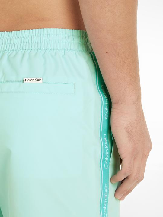 Produktbild Calvin Klein Medium Drawstring Heren Zwembroek - Blue Tint - Maat L (L)