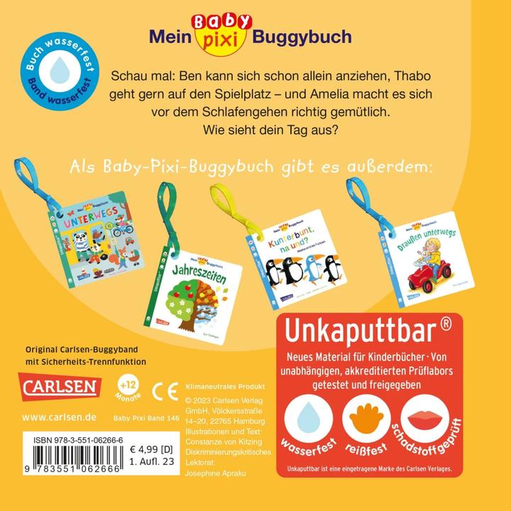 Immagine prodotto Baby Pixi (Unbreakable) 146: Il mio libro del passeggino Baby Pixi: il nostro giorno (Tedesco)