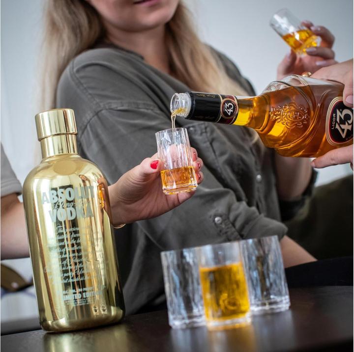 Actual product image Koziol Schnapsglas Superglas Club No. 7, 40 ml, 4 Stück (0.40 dl, 4 x, Shot glass)