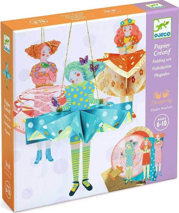 Actual product image Djeco Paper creations - paper dresses