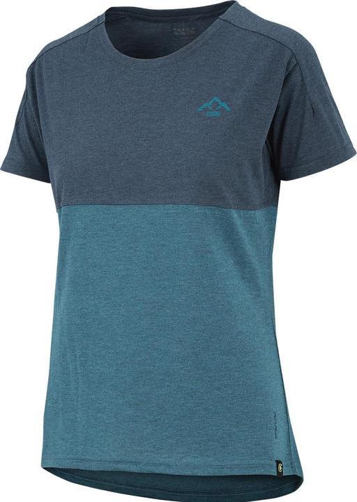 Actual product image iXS Kids Flow Mountain tech tee storm-marine KS (S)