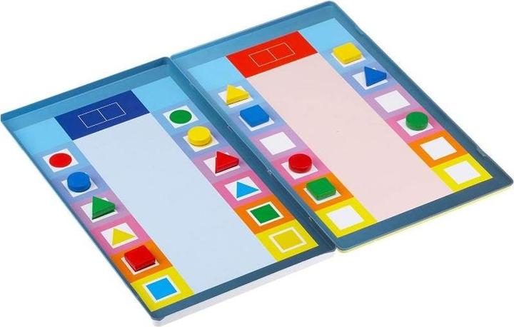 Produktbild Oberschwäbische Magnetspiele 68001 - Flocards - Magnetische Grundbox aus Metall, Figurenspiel, für 1 Spieler, ab 3 Jahren (Englisch, Schweizerdeutsch, Französisch)