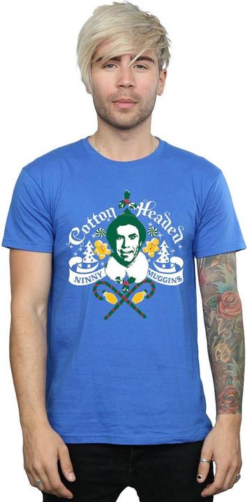 Actual product image Elf Mens Cotton Headed Ninny Muggins T-Shirt (XXL)