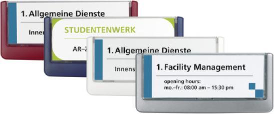 Actual product image Durable Door plate Click Sign