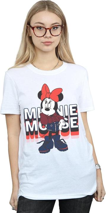 Immagine prodotto Disney Minnie Mouse In Hoodie Maglietta Ampia Donna (M)