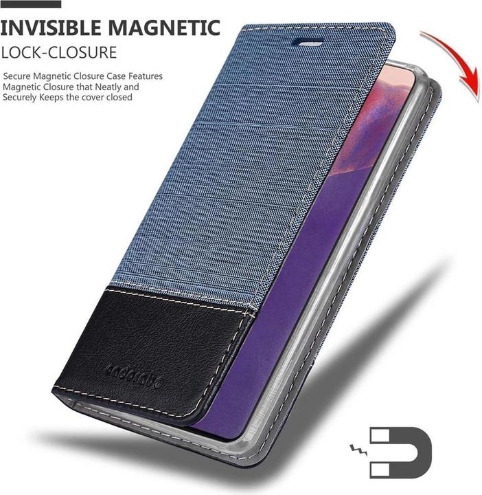 Image du produit Cadorabo Couverture look jeans Book (Samsung Galaxy Note 20)