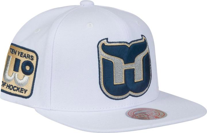 Mitchell & Ness White Hartford Whalers (One Size)
